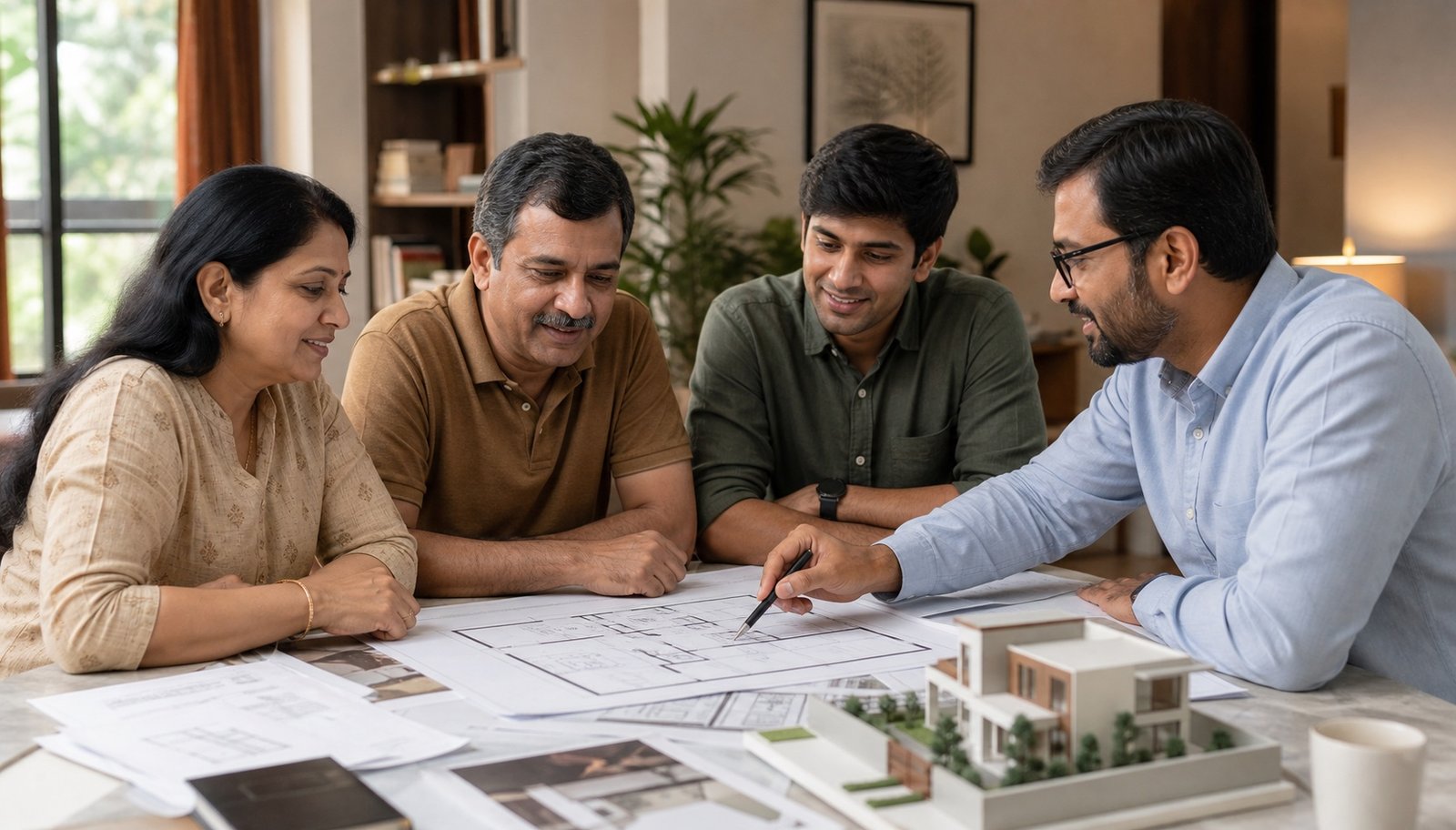 Families Building in Central India